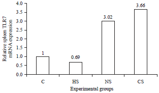 Image for - Influence of Different Environmental Stresses on Various Spleen Toll Like Receptor Genes Expression in Osmanabadi Goats