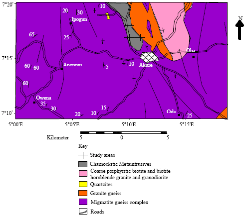 Image for - Deformation Traits in the Charnockitic Rocks of Akure Area, Southwestern Nigeria
