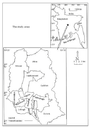 Image for - Spatial and Temporal Analysis of Groundwater Level Fluctuation in Dhaka City, Bangladesh