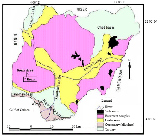 Image for - 2D Resistivity Survey for Groundwater Exploration in a Hard Rock Terrain: A Case Study of MAGDAS Observatory, UNILORIN, Nigeria