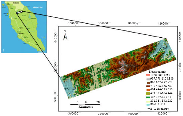 Image for - Analytical Hierarchy Process Method for Mapping Landslide Susceptibility to an Area along the E-W Highway (Gerik-Jeli), Malaysia