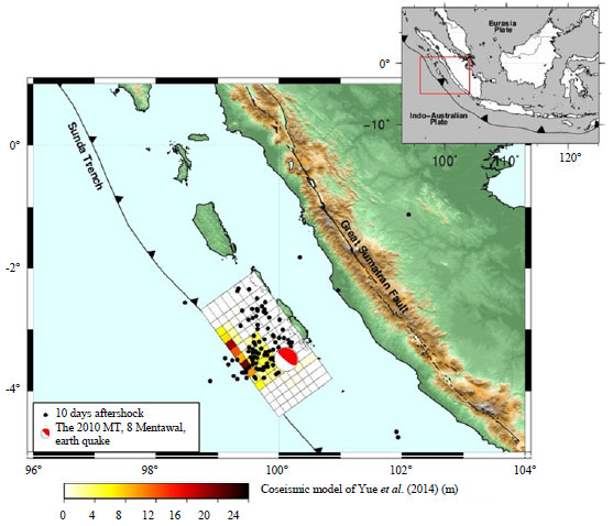 Image for - Postseismic Deformation Parameters of the 2010 M7.8 Mentawai, Indonesia, Earthquake Inferred from Continuous GPS Observations