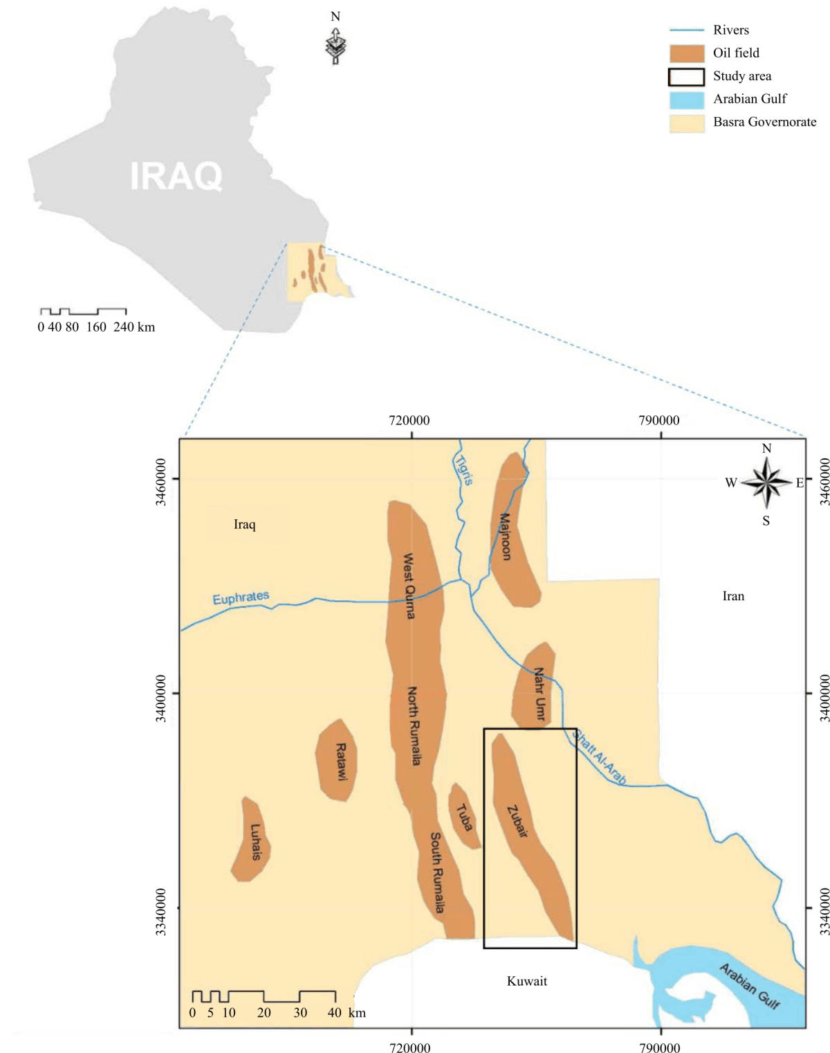 Image for - Present-day in situ Pore Pressure Distribution in the Tertiary and Cretaceous Sediments of Zubair Oil Field, Iraq