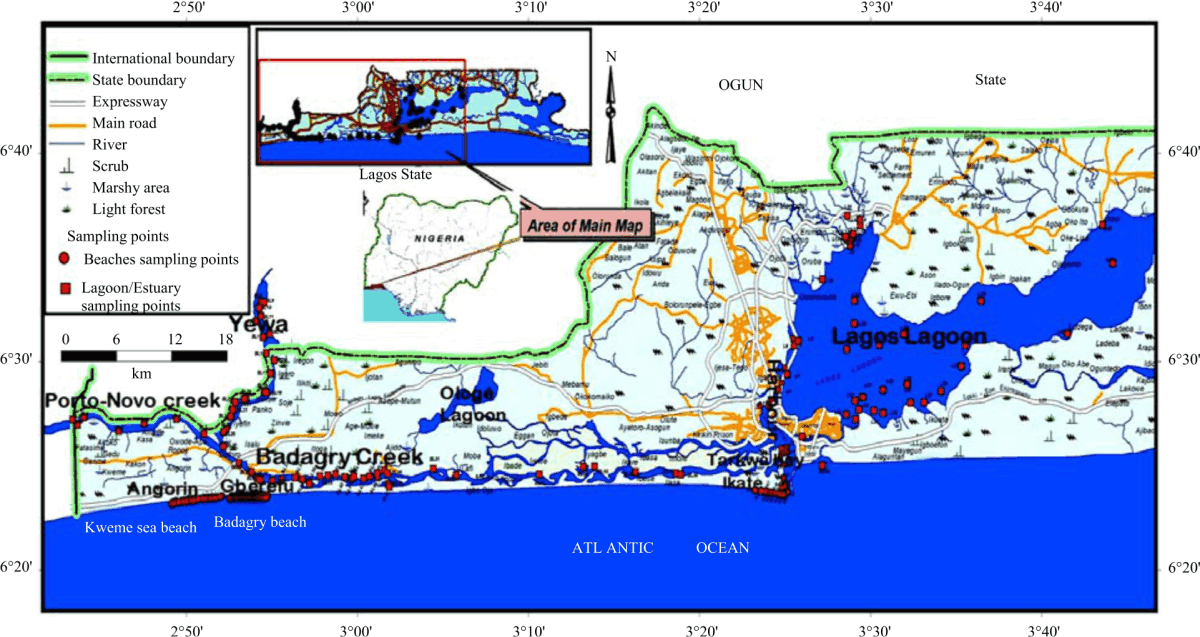 Image for - Factors Determining Benthic Foraminiferal Distribution in the Shallow Water Coastal Environments of Southwest Nigeria Sector of the Gulf of Guinea