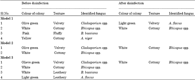 Image for - In vitro Testing of Common Disinfectants Used in Sericulture to Control the Growth of Fungi in Rearing Houses
