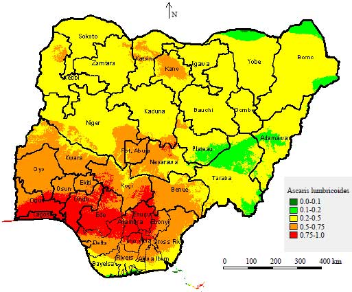 Image for - Spatial Distribution and Modelling of Soil Transmitted Helminthes Infection in Nigeria
