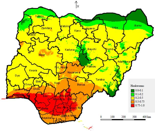 Image for - Spatial Distribution and Modelling of Soil Transmitted Helminthes Infection in Nigeria