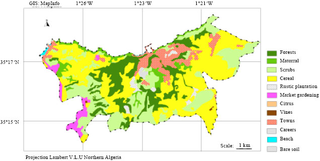 Image for - Reflection on Development Prospects Spatio-temporal Forest and Agricultural Land in the Region of Beni Saf (Algeria)
