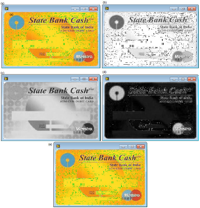 Image for - LabVIEW Based PIN Hider on ATM Cards: A Transform Domain Secret Concealment  Approach
