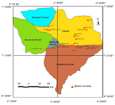 Image for - Measurement of Gamma Radioactivity Level in Bedrocks and Soils of Quarry Sites in Ogun State, South-Western, Nigeria