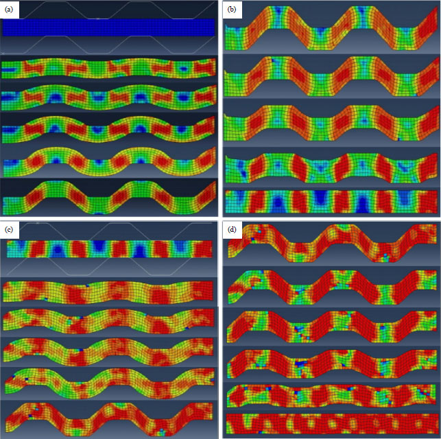 Image for - Finite Element Simulation of Deformation Behaviour of Aluminium Alloy Processed by Cyclic Constrained Groove Pressing