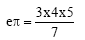 Image for - An Approximate Formula Relating the Two Transcendental Numbers e and π