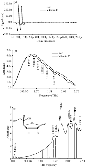 Image for - Terahertz Time-Domain Spectroscopy of Vitimin C and Lecithin