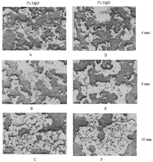 Image for - Roles of Alumina and Magnesia on the Formation of SFCA in Iron Ore Sinters
