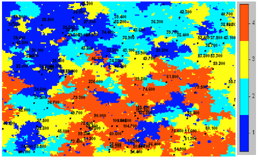 Image for - Evaluation of Stochastic Geographical Matters: Morphologic Geostatistics, Conditional Sequential Simulation and Geographical Weighted Regression